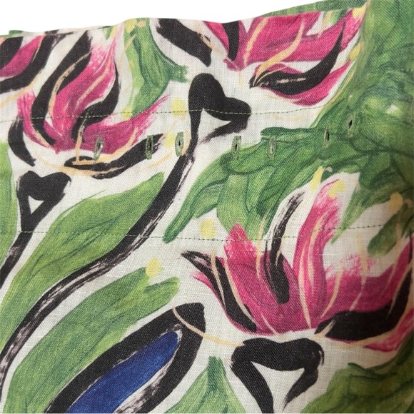 Aje Green Wide-leg Linen Eden Paperbag Mini Shorts Size 8 - Picture 14 of 14